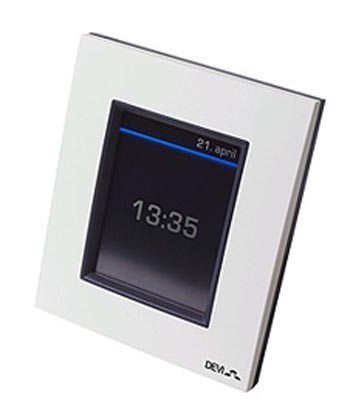 dijital göstergeli dokunmatik ekranlı hamam termostatı
